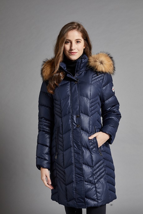 Down Padded  Jacket With Luxury Fur