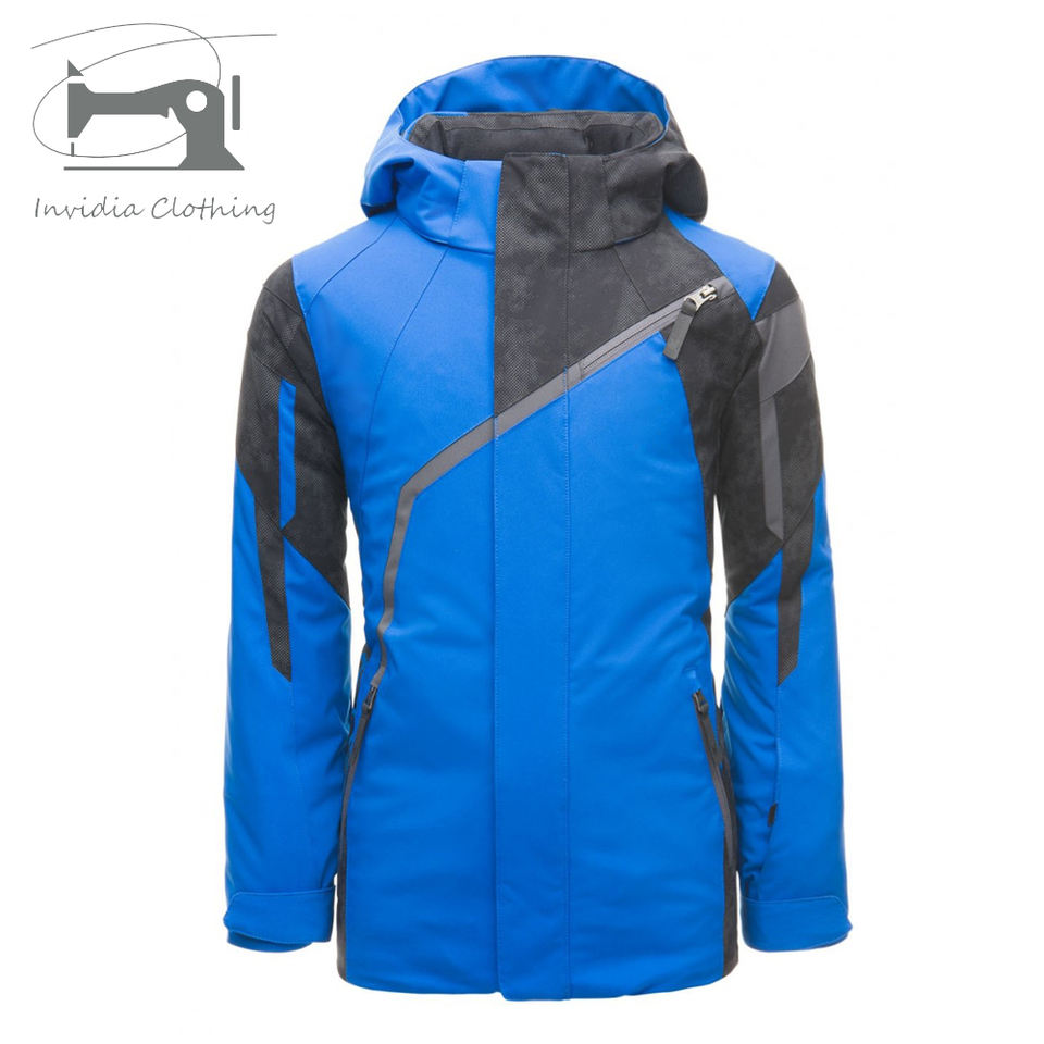 Boys sporty winderproof warm padded jacket