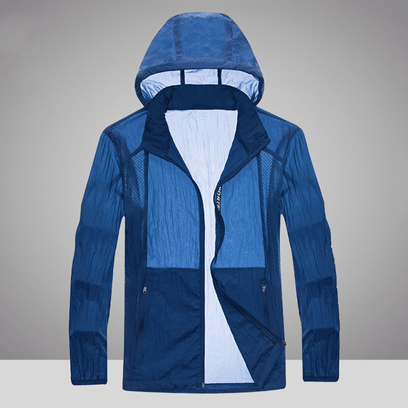 Men Packable light summer jacket