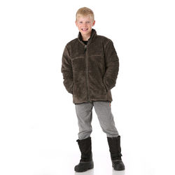 Boys teddy sherpa sporty warm jacket