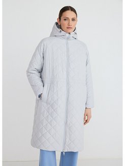 Womens’ Quilted Long Coat