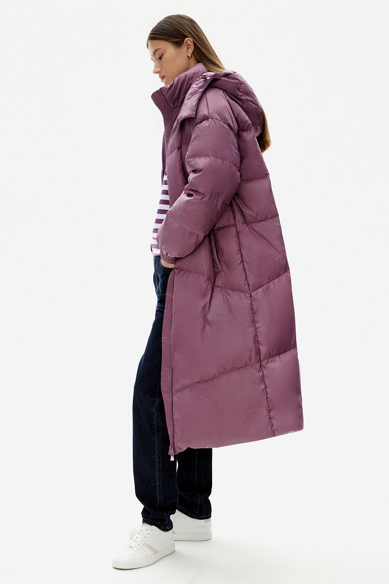 Womens Long Padded Puffer  Jacket