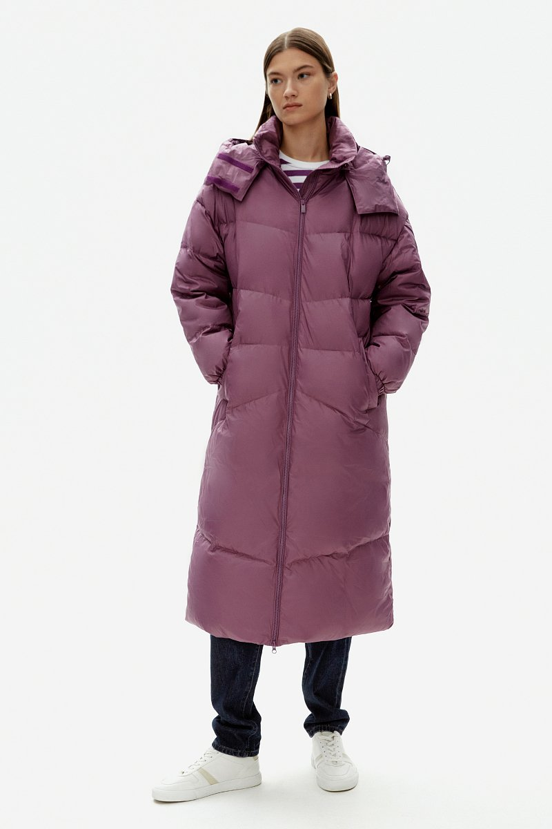 Womens Long Padded Puffer  Jacket