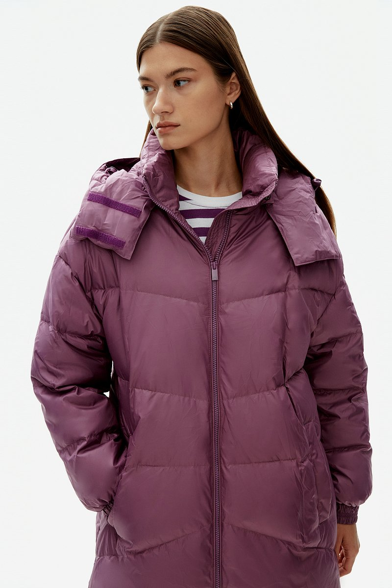 Womens Long Padded Puffer  Jacket