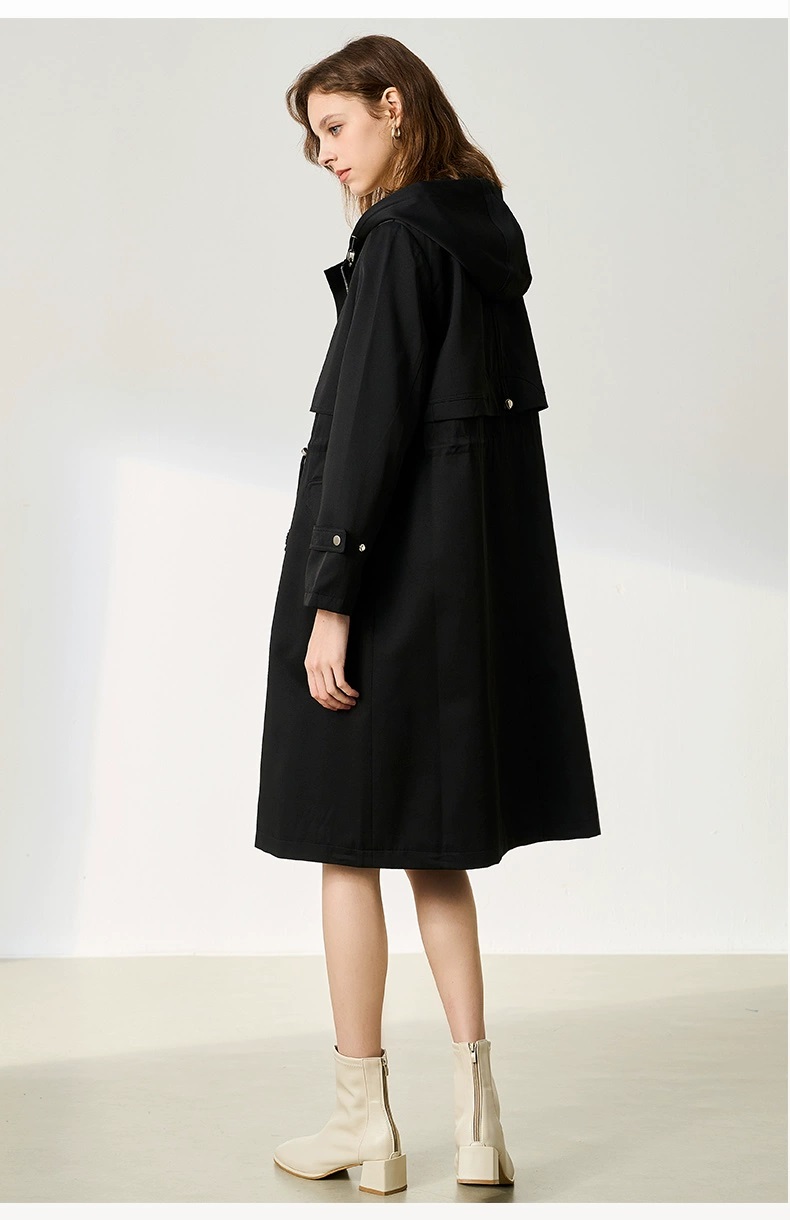 Womens Trench coat in Cotton