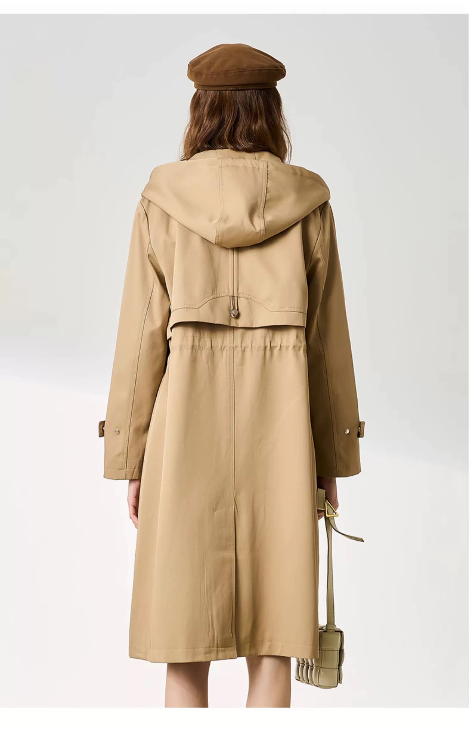 Womens Trench coat in Cotton