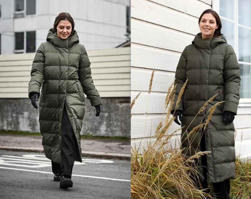 How to Style a Long Down Coat for a Fashionable Winter Look?